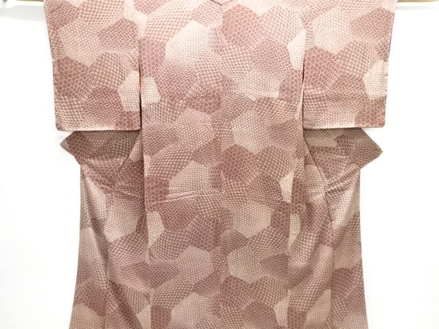 JAPANESE KIMONO / ANTIQUE KIMONO / TAISHO ROMAN STYLE / KIRIBAME STYTLE / TRADITIONAL PATTERN